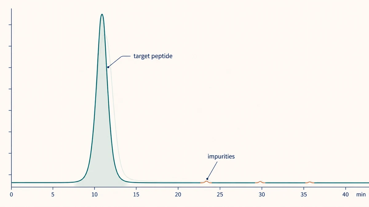 Peptide Purity Explained: What 99% HPLC Actually Means